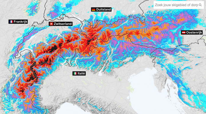 historische sneeuwval