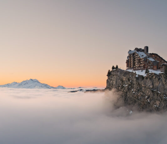 avoriaz in the clouds