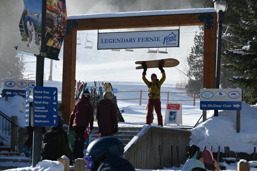 apres ski fernie