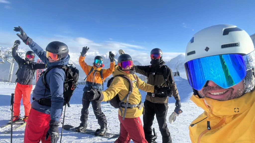 Group in Lake Louise