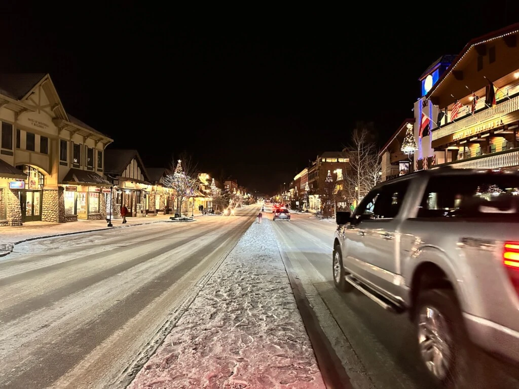 Banff by night