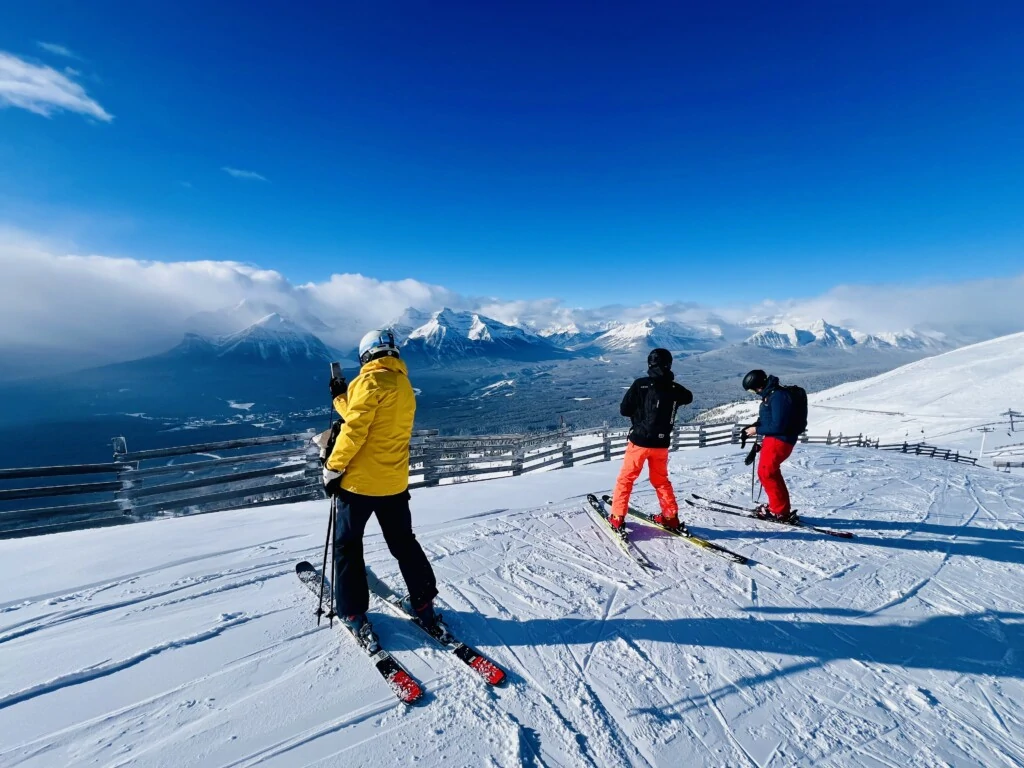 uitzichten bij Lake Louise