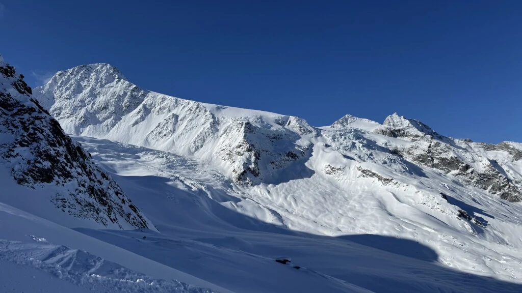 gletsjer skien heli