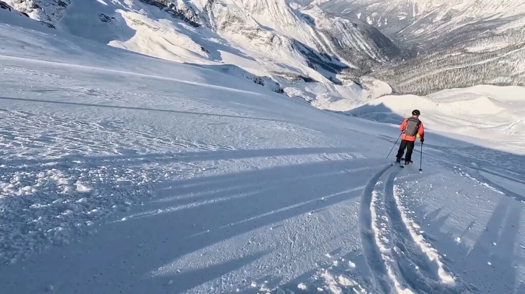 afdaling heliski